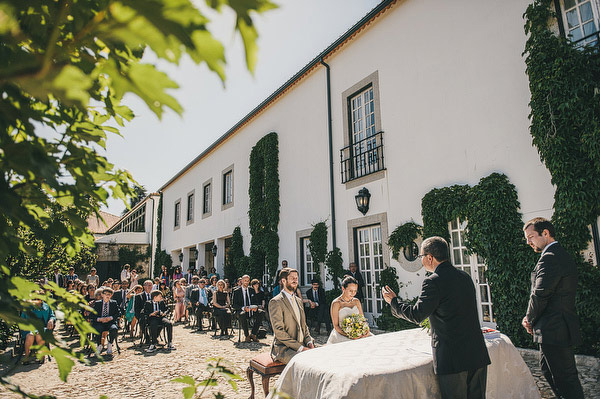 outdoor wedding ceremony