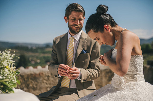 outdoor wedding ceremony