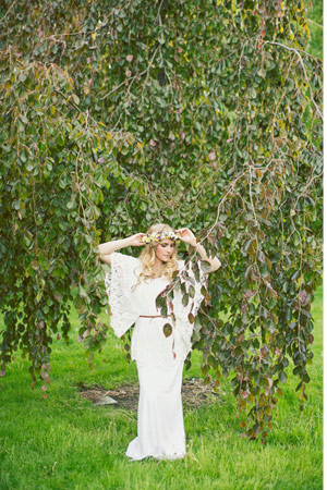 boho wedding dress