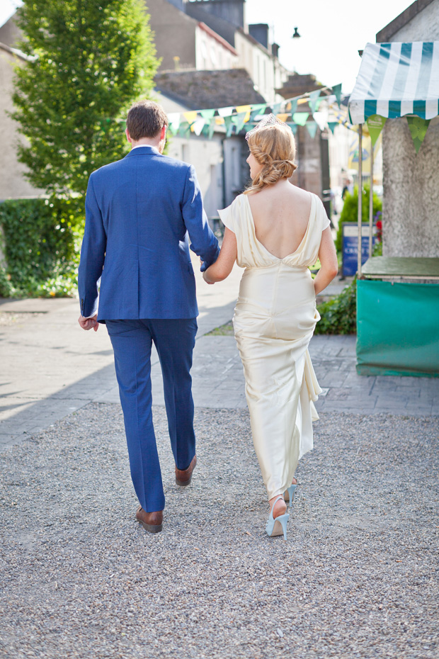 beautiful back of silk dress