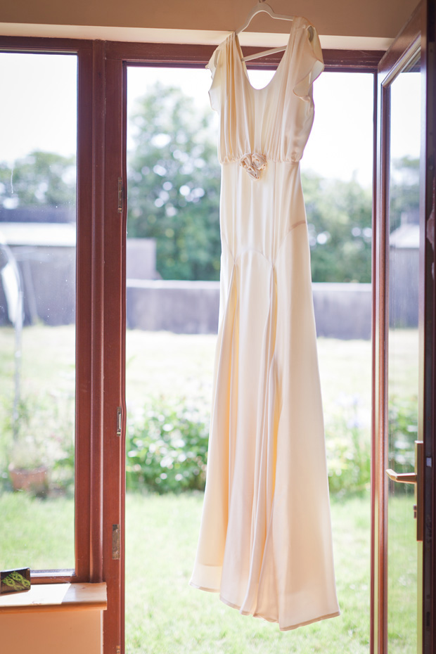 1920s wedding gown