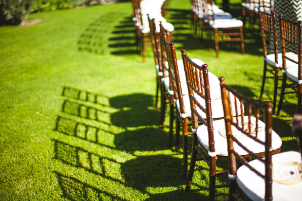 outdoor wedding ceremony