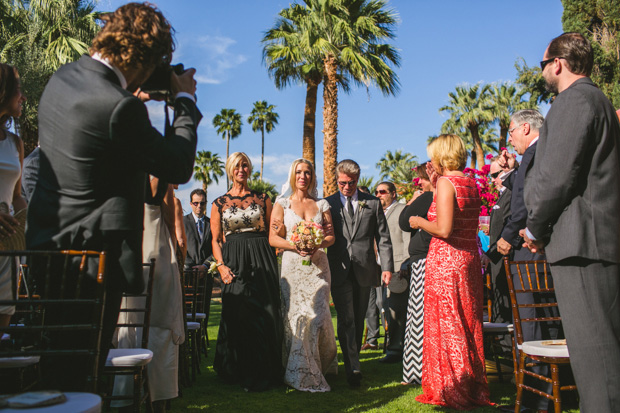 outdoor wedding ceremony