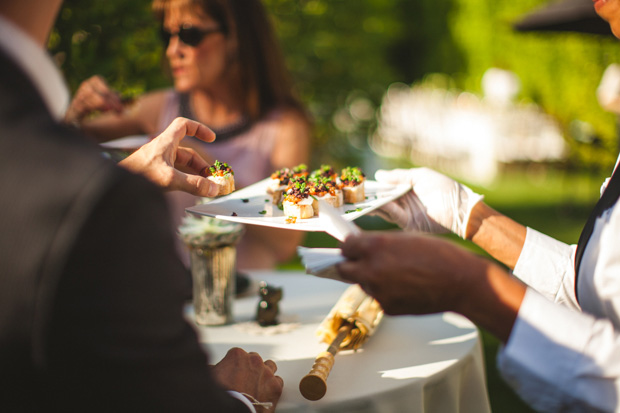 wedding canapes