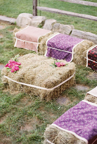 Festival Style Wedding Seating