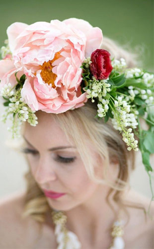 Floral Hair Garland