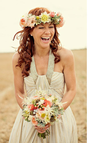 Floral Hair Garland