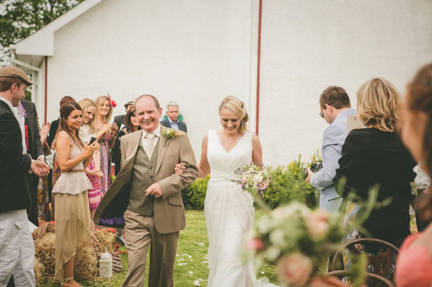 bride and her dad