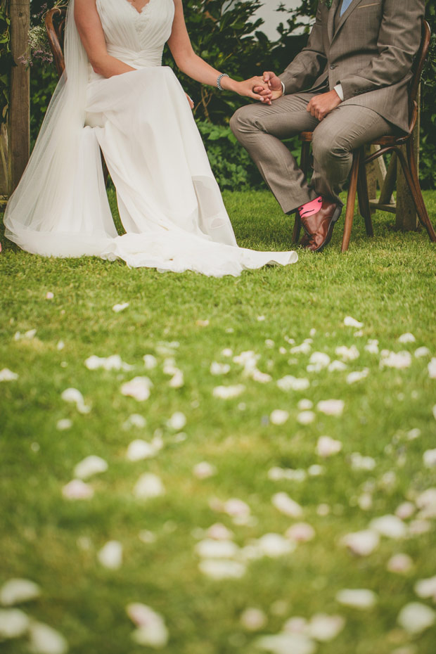 outdoor wedding ceremony