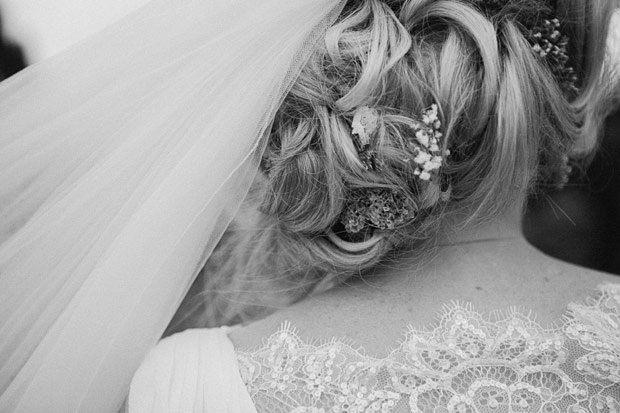 lace detail wedding dress