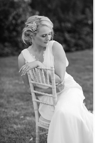 beautiful bridal portrait