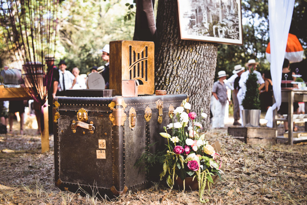 vintage outdoor wedding