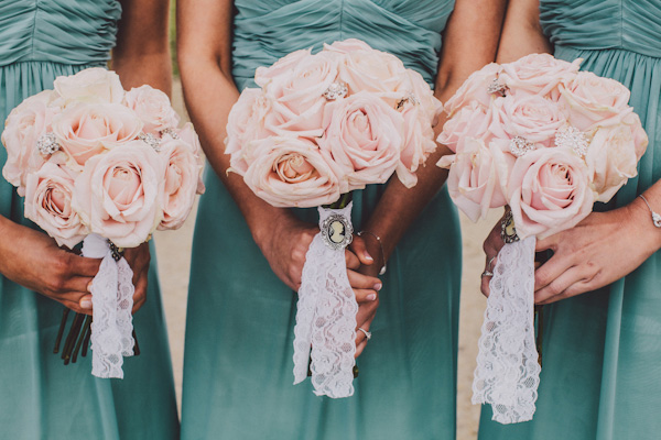 pretty pink rose bouquet