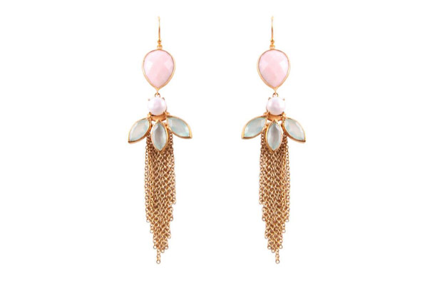 Willow and Clo Pink Earrings