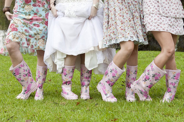 bridesmaids wellies