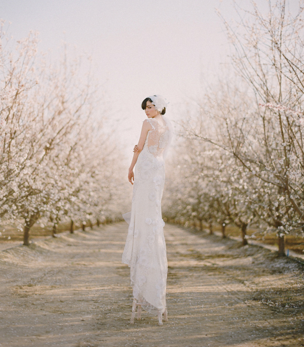 this modern romance lace back dress