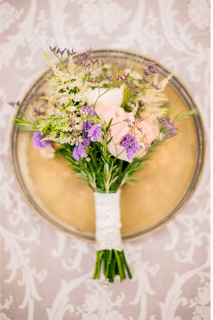 rustic bridal bouquet