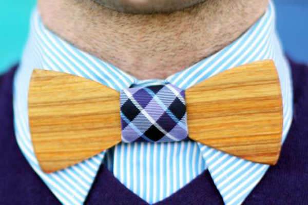 styled bow tie