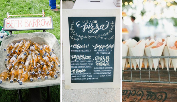 7 Fab Festival Wedding Food Ideas Ireland | See them all on onefabday.com