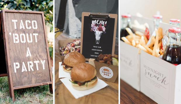 7 Fab Festival Wedding Food Ideas Ireland | See them all on onefabday.com