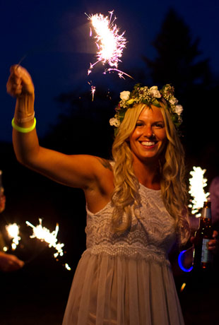 wedding glowsticks