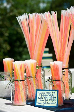 wedding glowsticks