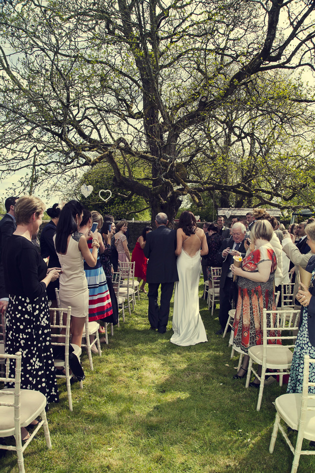 outdoor wedding ceremony