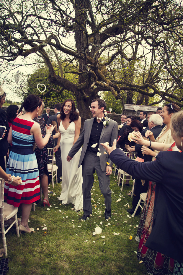 outdoor wedding ceremony