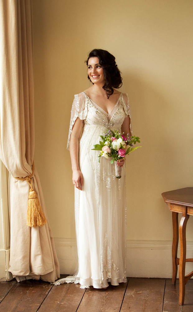 beautiful jewel embelished wedding dress