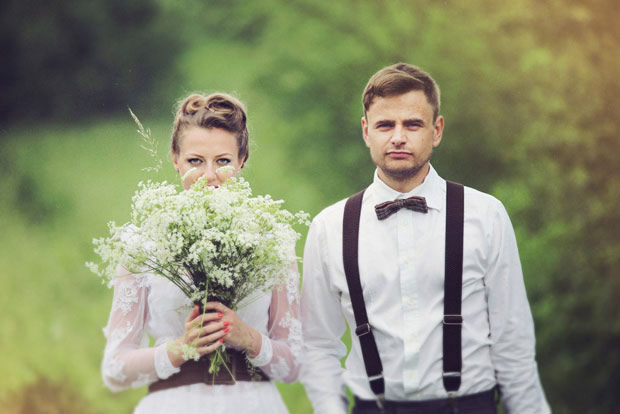 rustic wedding shoot