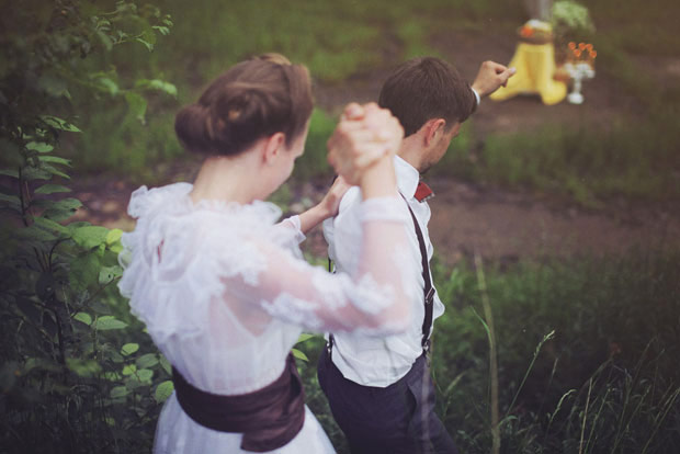 rustic wedding shoot