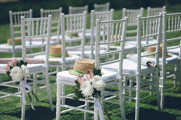 outdoor wedding ceremony