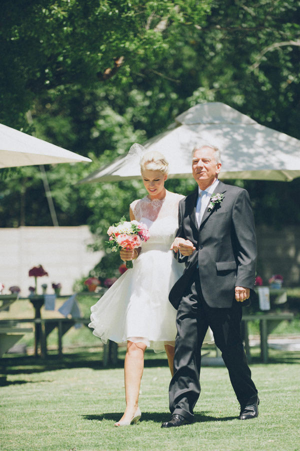 outdoor wedding ceremony