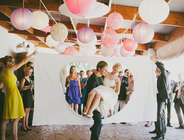 balloon wedding decor