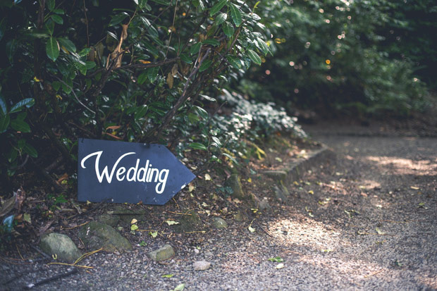 wedding signage