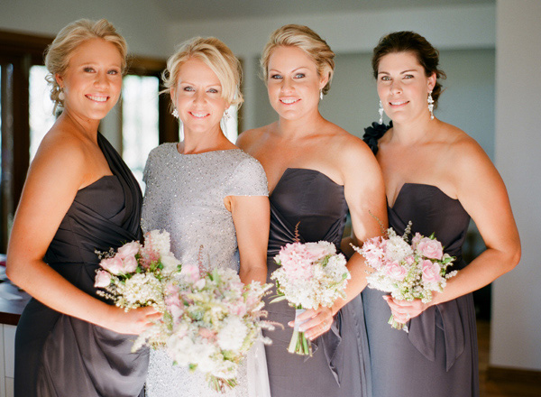 brown bridesmaid dresses