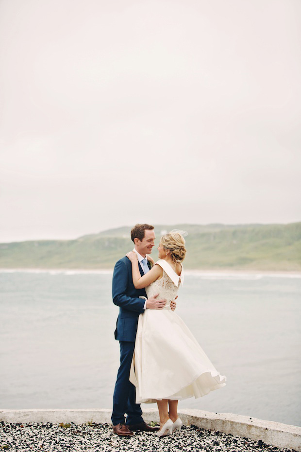 wedding portraits on the beach