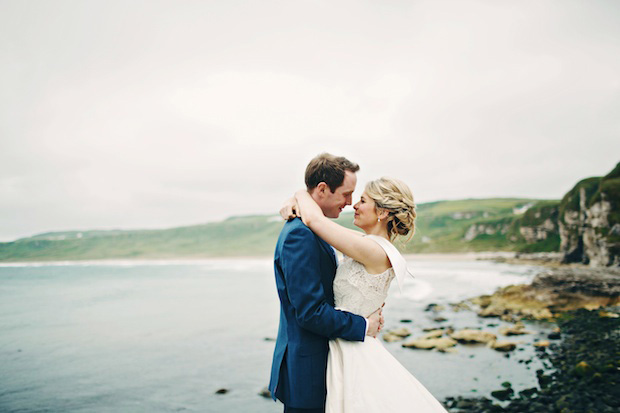 wedding portraits on the beach