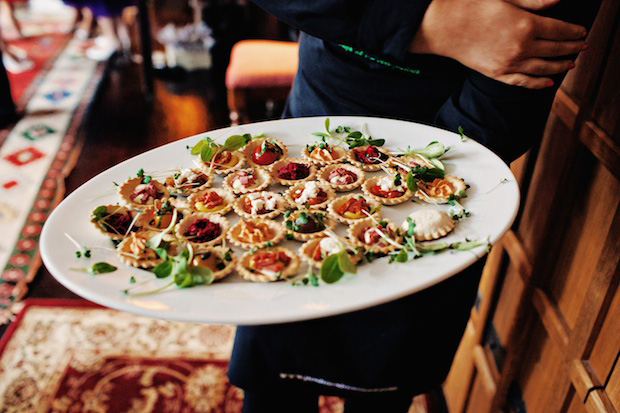 wedding canapes