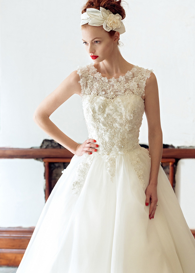 Charlotte Balbier Rose wedding dress