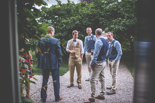 groom style waistcoats and bowties