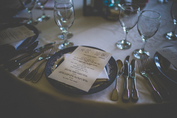 rustic wedding table