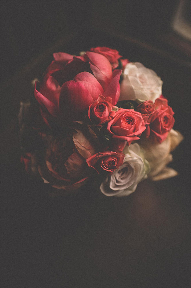 pink and orange bouquet