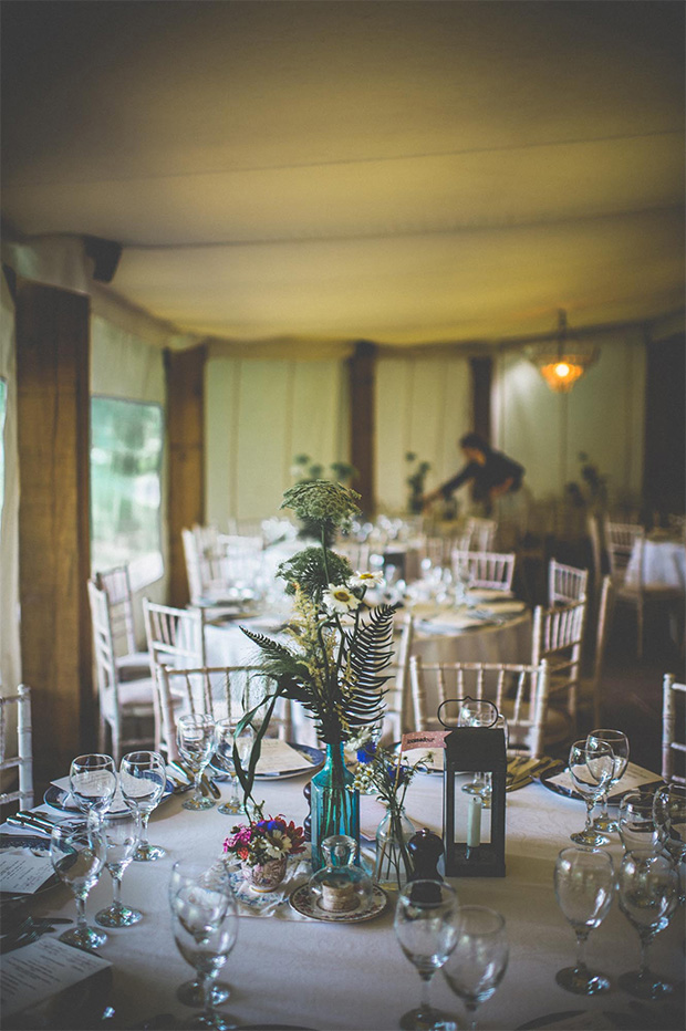 rustic marquee wedding