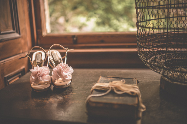 pink wedding shoes 