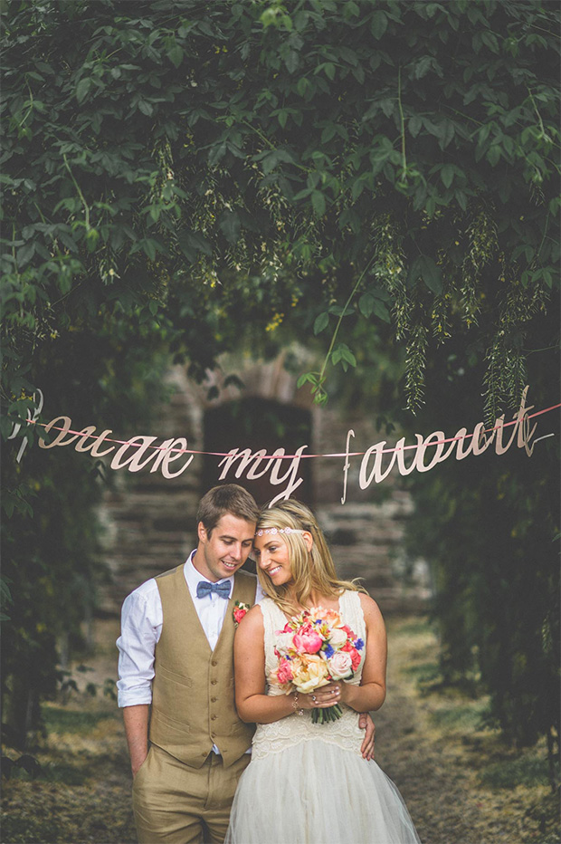 outdoor wedding signs