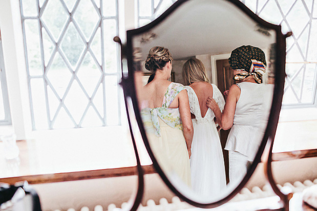 bride getting ready