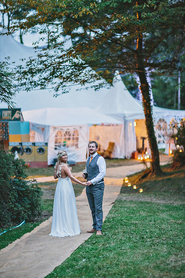 marquee wedding reception