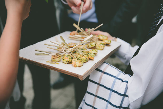 wedding canapes