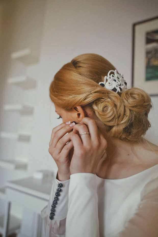 bride getting ready